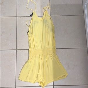 Yellow romper